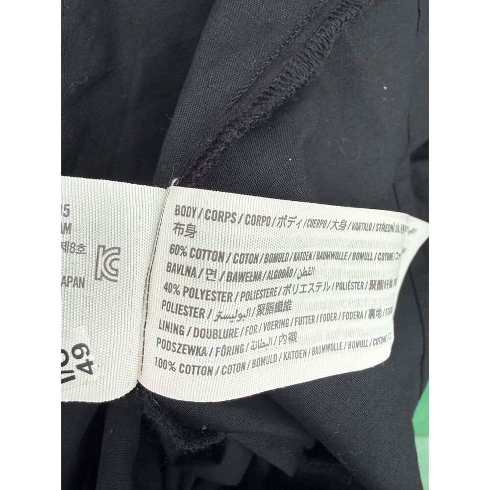 Abercrombie & Fitch Dress Emerson Poplin Puff Sleeve Size XL - Picture 10 of 10